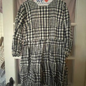 Topshop Gingham Dress